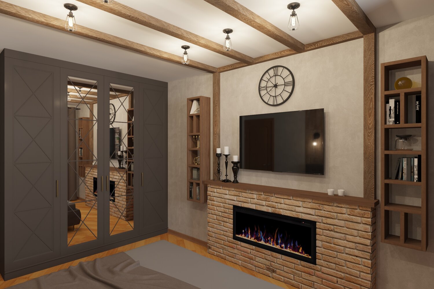 интерьер проходной гостиной, дизайн интерьера, дизайн квартиры в классическом стиле, интерьер гостиной, гостиная в стиле