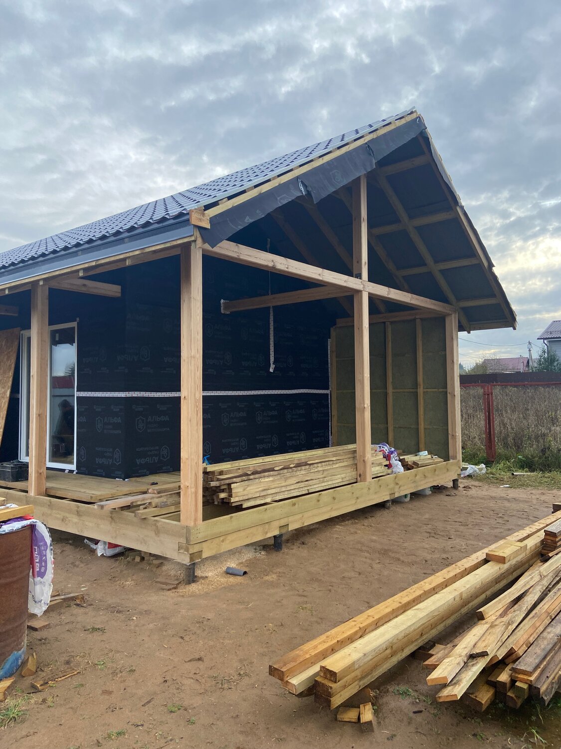 каркасный дом, одноэтажный каркасный дом, загородный дом, строительство каркасных домов, одноэтажный каркасник