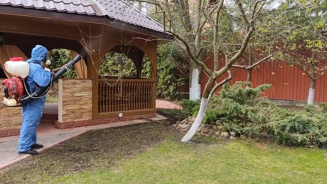 обработка участка от клещей, обработка участков от вредителей, дезинсекция клещей на участке, дезинсекция комаров, обработка участка от комаров