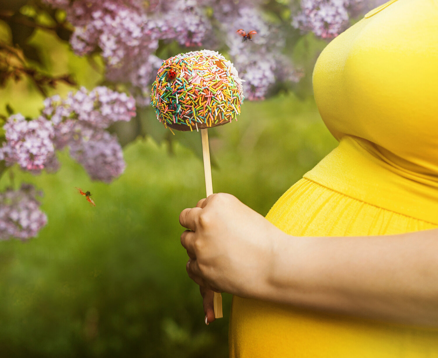 девушка, фотосессия, сладость, кондитерские изделия, красота