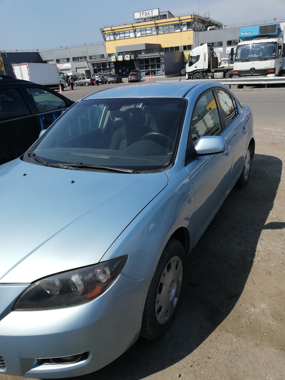 авто, автомобиль, мазда аксела 2007 седан, mazda, Mazda 3 I (BK) Рестайлинг