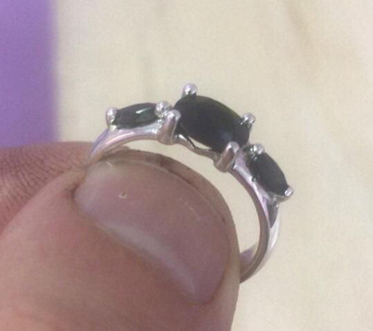 колец, кольцо с сапфиром, серебряное кольцо 926 пробы с сапфиром, кольцо серебряное, украшение