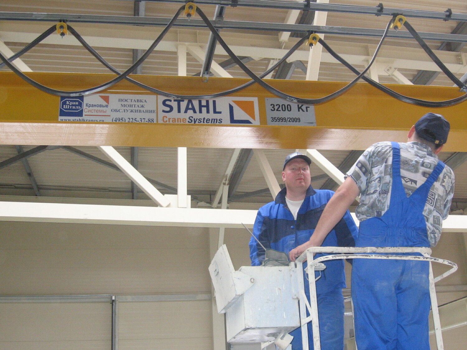 мостовой кран stahl cranesystems, мостовые краны stahl, мостовой кран, монтаж, производство