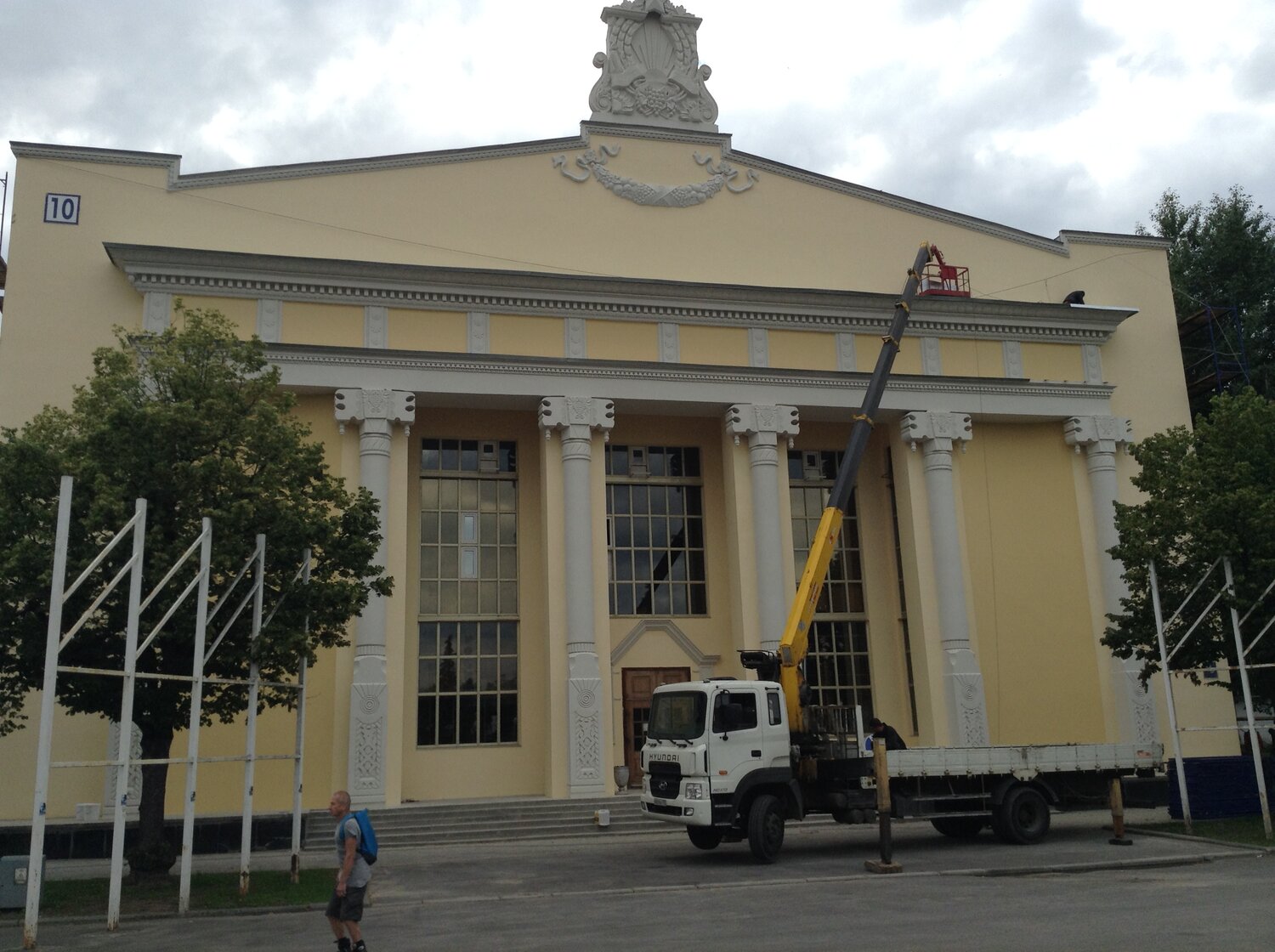 вднх павильон 10, павильон молдавия на вднх, молдавский павильон на вднх, павильон физика вднх, вднх 4 павильон фасад