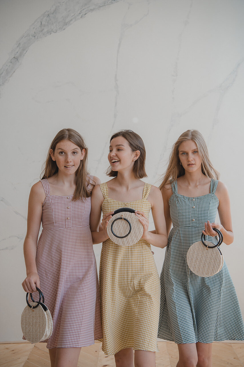 девушка, девочка, стиль, одежда, платье