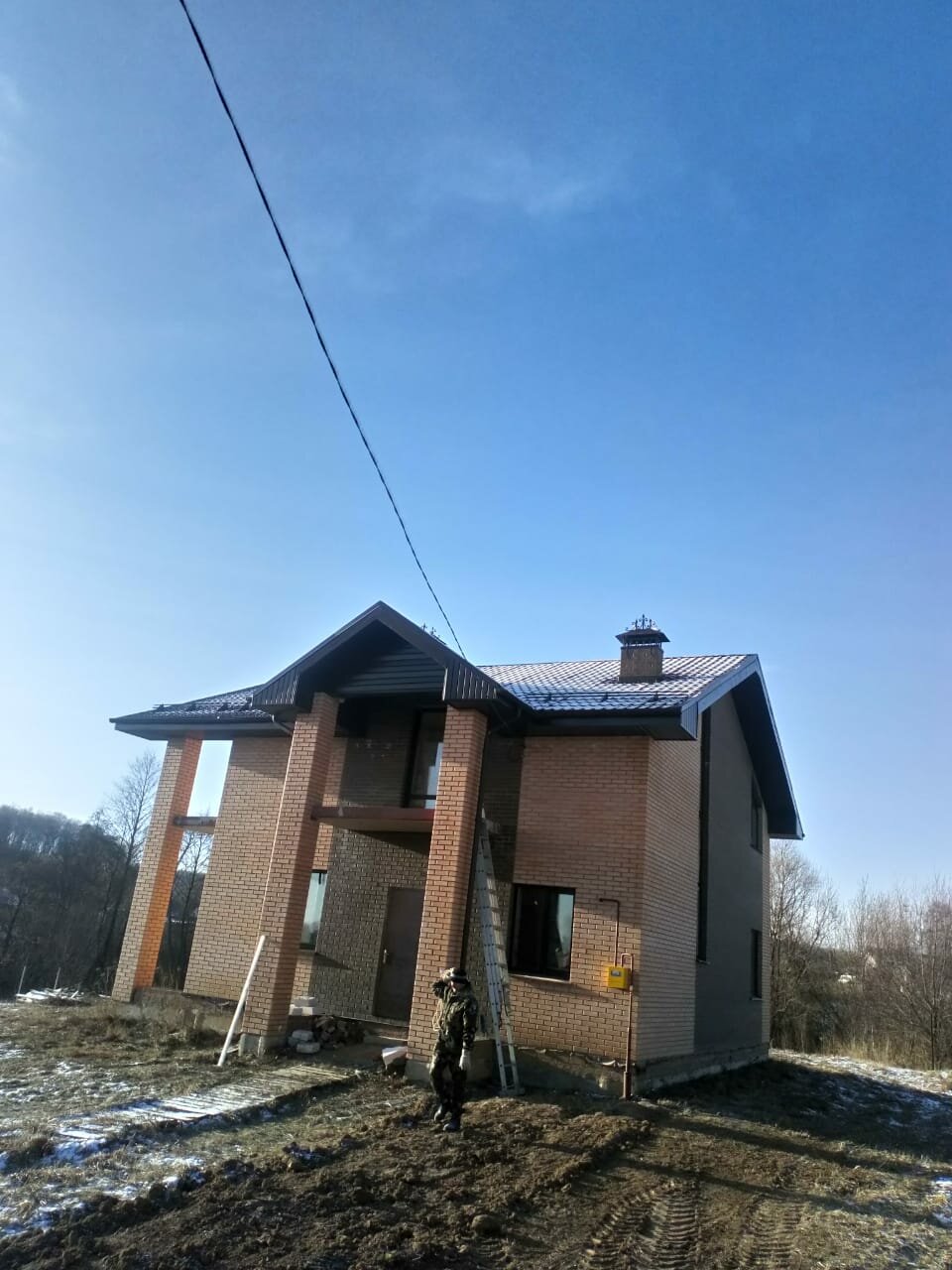коттедж, дом, загородный дом, коттеджный посёлок, дом в падах липецкий
