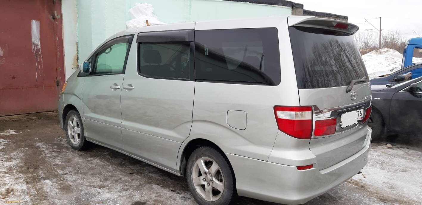 toyota alphard, тойота альфард правый руль, тойота альфард, toyota alphard 2003 зад, Toyota Estima II