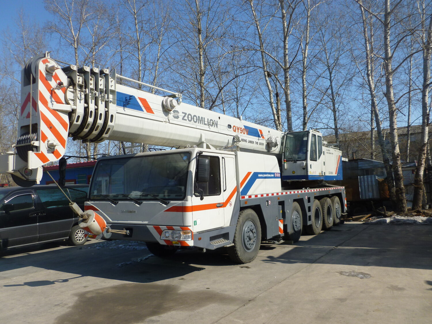 автокран zoomlion qy90, автокран 90 т zoomlion qy80v, автокран zoomlion, автокран zoomlion qy50v, автокран зумлион 50т