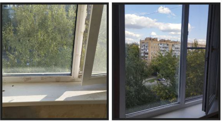 окно, окна пластиковые, окно квартиры, металлические окна на балкон, квартира в панельном доме