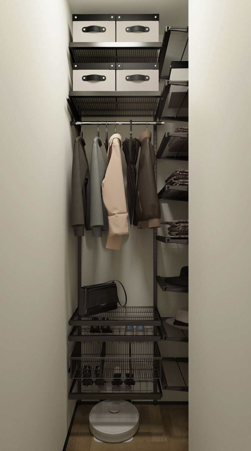 гардеробные системы, гардеробные системы титан gs, гардеробная, дизайн гардеробной, металлические гардеробные системы