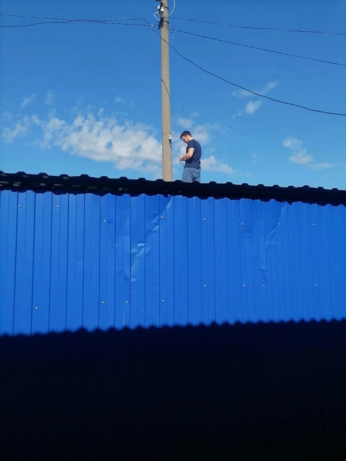 фотографии, забор ворота, забор, стройка, людей