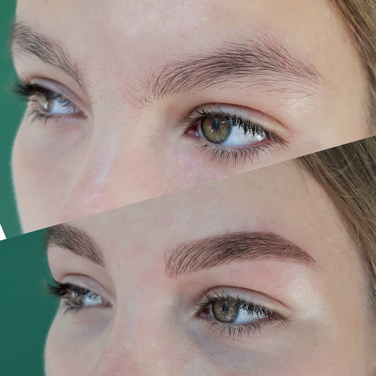 рефреш бровей, ламинирование бровей на перманентный макияж, моделирование бровей, микроблейдинг, татуаж