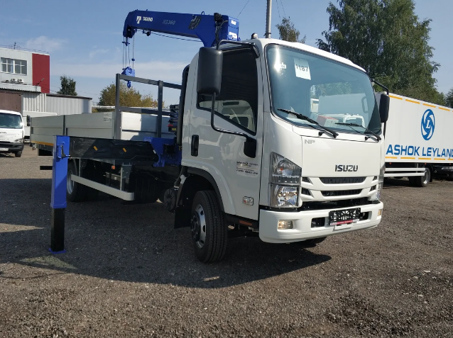 самогруз исузу форвард, isuzu elf 7.5 (npr75), isuzu, isuzu forward 12.0 манипулятор, isuzu elf