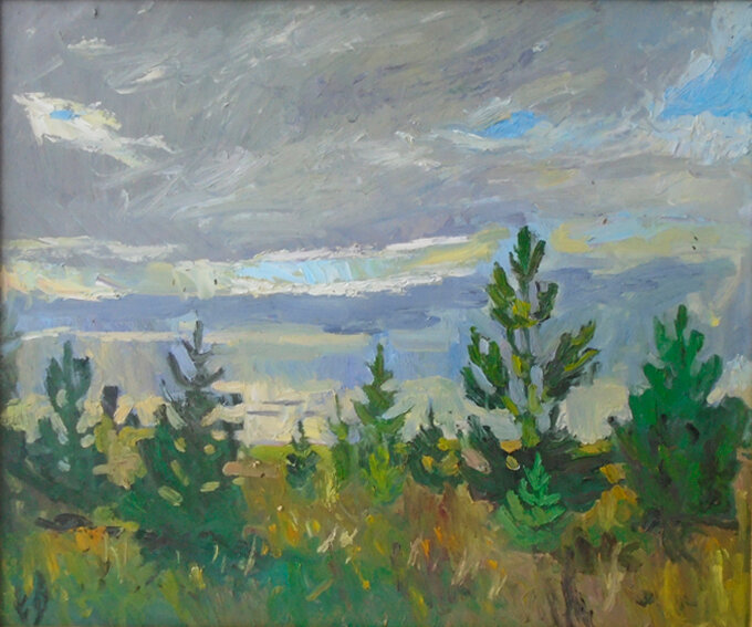 картина, пейзаж, левитан пленэрная живопись, картины художников, пейзажи гуашью природа горы