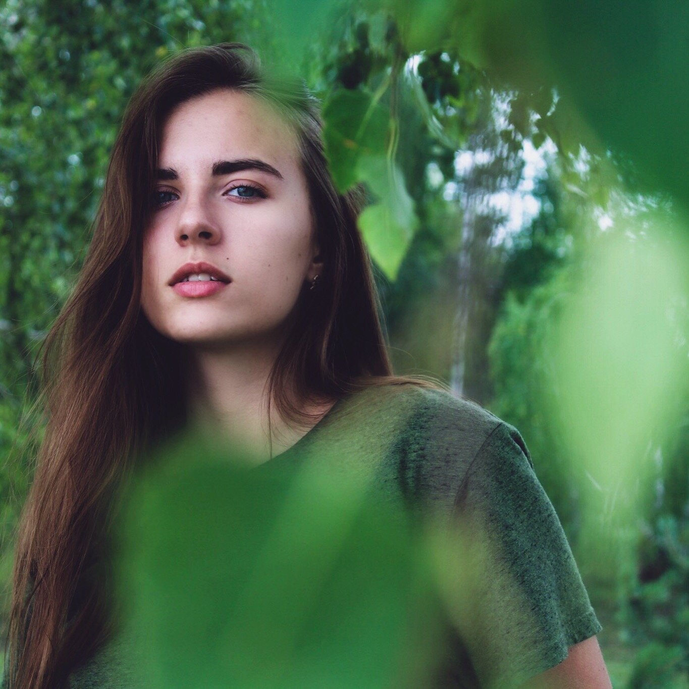 люди, девушка, elise deafening brown-haired, макияж, фотографии