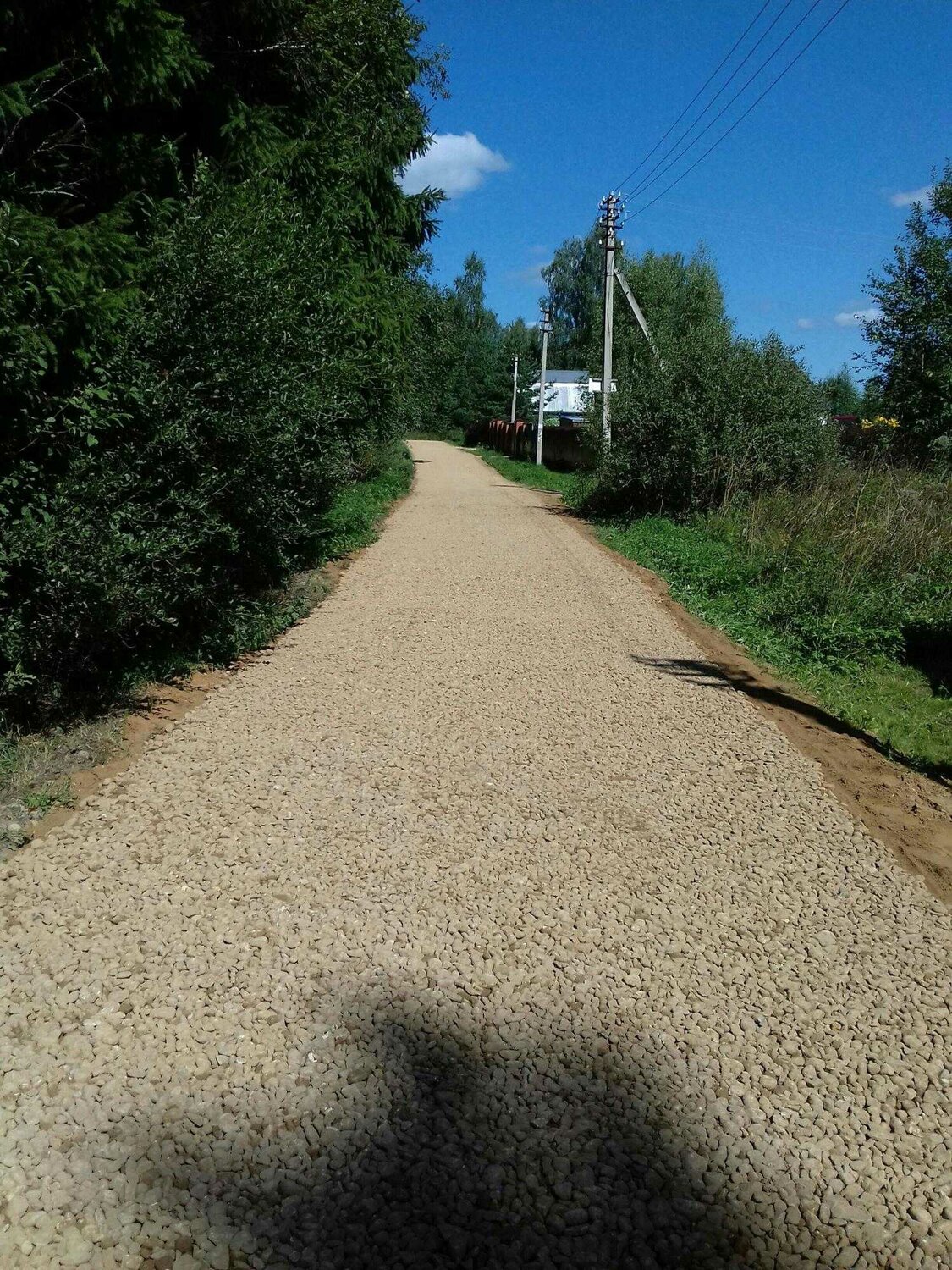 дорог, участок, дорожное покрытие, брашевская дорога, в деревне