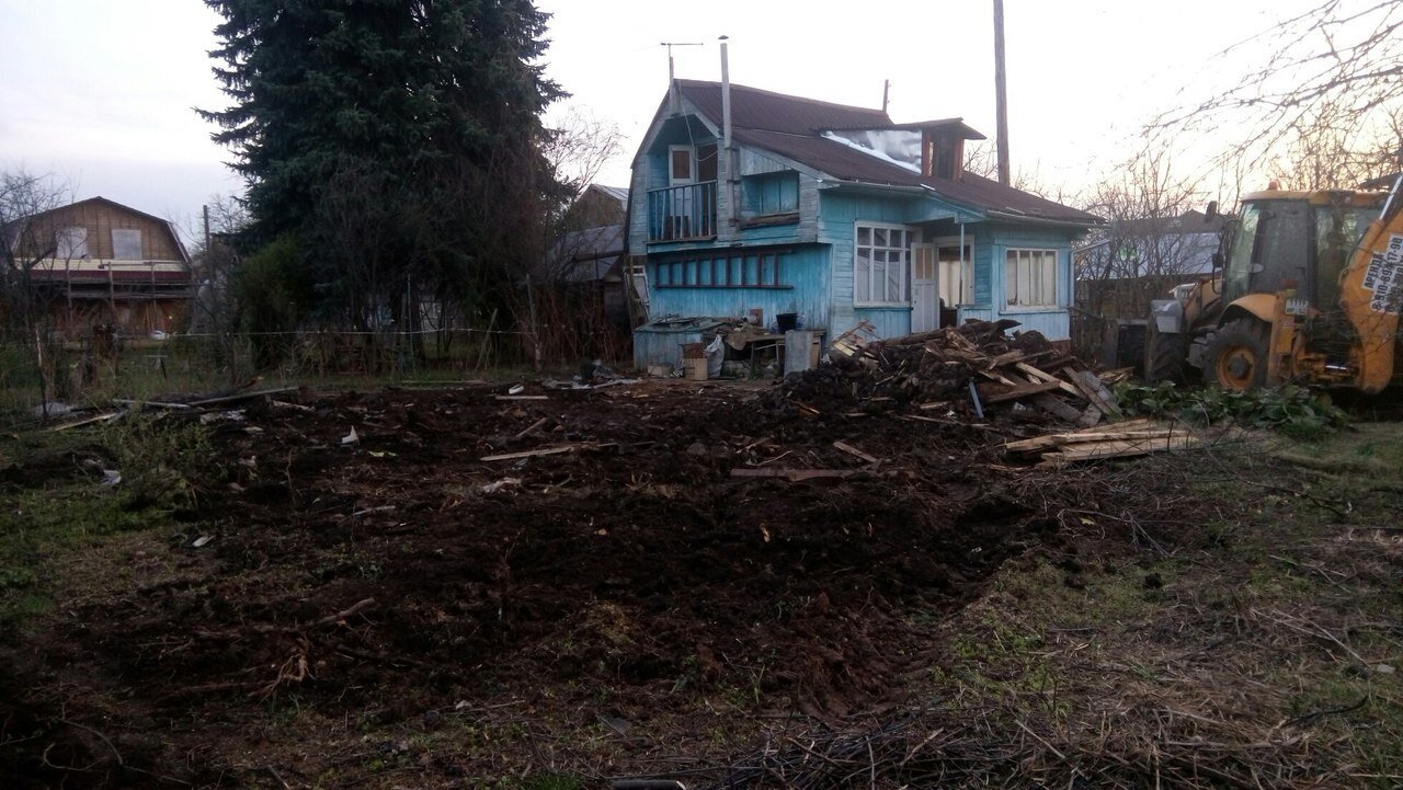 дача, участок, в деревне, здание, дом
