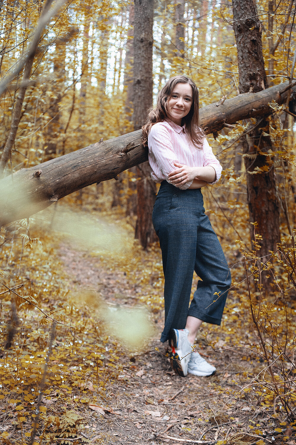 человек, фотосессия в осннемлесу, фотосессия, девушка, природа
