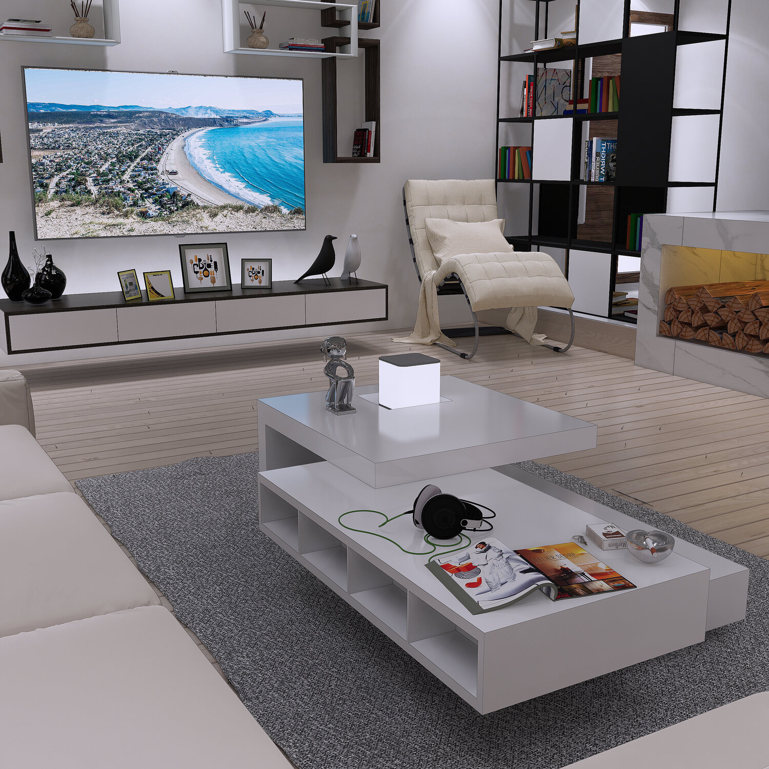 журнальный стол трансформер 252 disemobel, журнальный столик modern home m120b, комплект тв тумба и журнальный столик, современный столик-трансформер журнальный белый глянец, журнальный столик