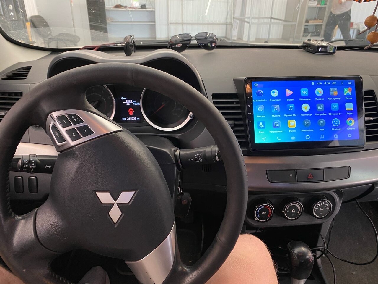 автомобиль, авто, mitsubishi, mitsubishi lancer 10 черный салон без кнопок на руле, mitsubishi lancer