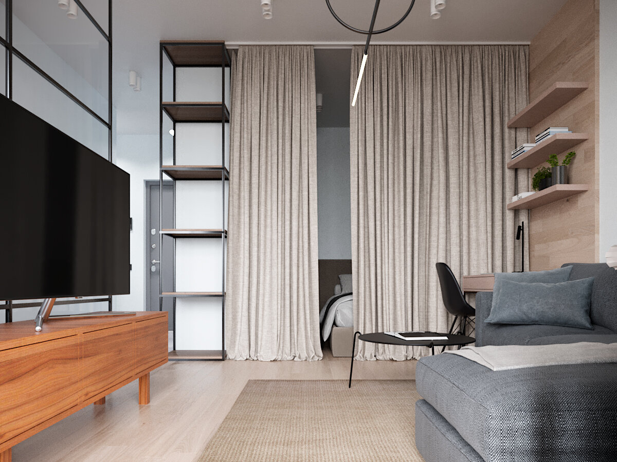 Квартира для мужчины в Москве