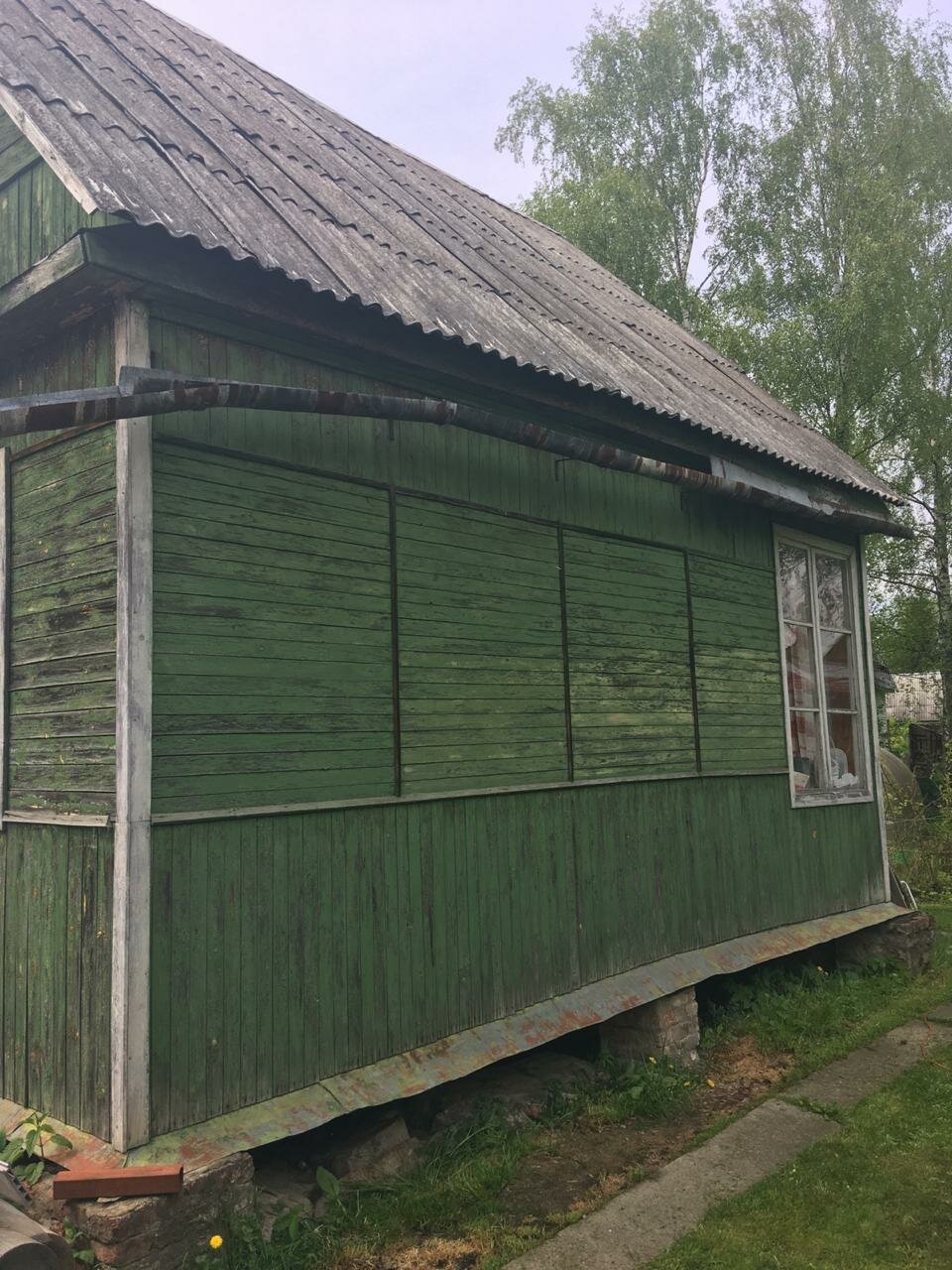дача, садовое товарищество новая ропша, 8-й северный пр., 221, станция латышская снт ясная поляна, в деревне, дачный домик на 6 ти сотках бюджетный вариант деревня горетовка