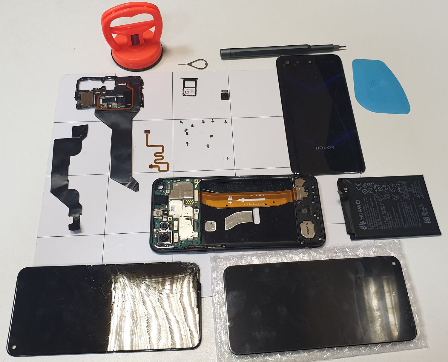 разобранный смартфон, смартфон, redmi note 4x разбор, xiaomi redmi note 9 disassembly, разобрать смартфон самсунг