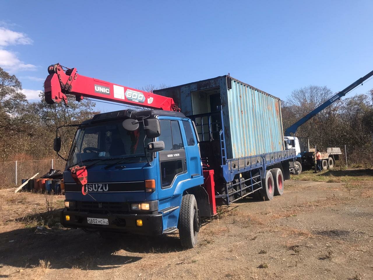 манипулятор 10 т isuzu, манипулятор 3 тонн isuzu nqr75, isuzu forward манипулятор 1992, манипулятор исузу frr32, манипулятор исузу frr32 форвард кабина
