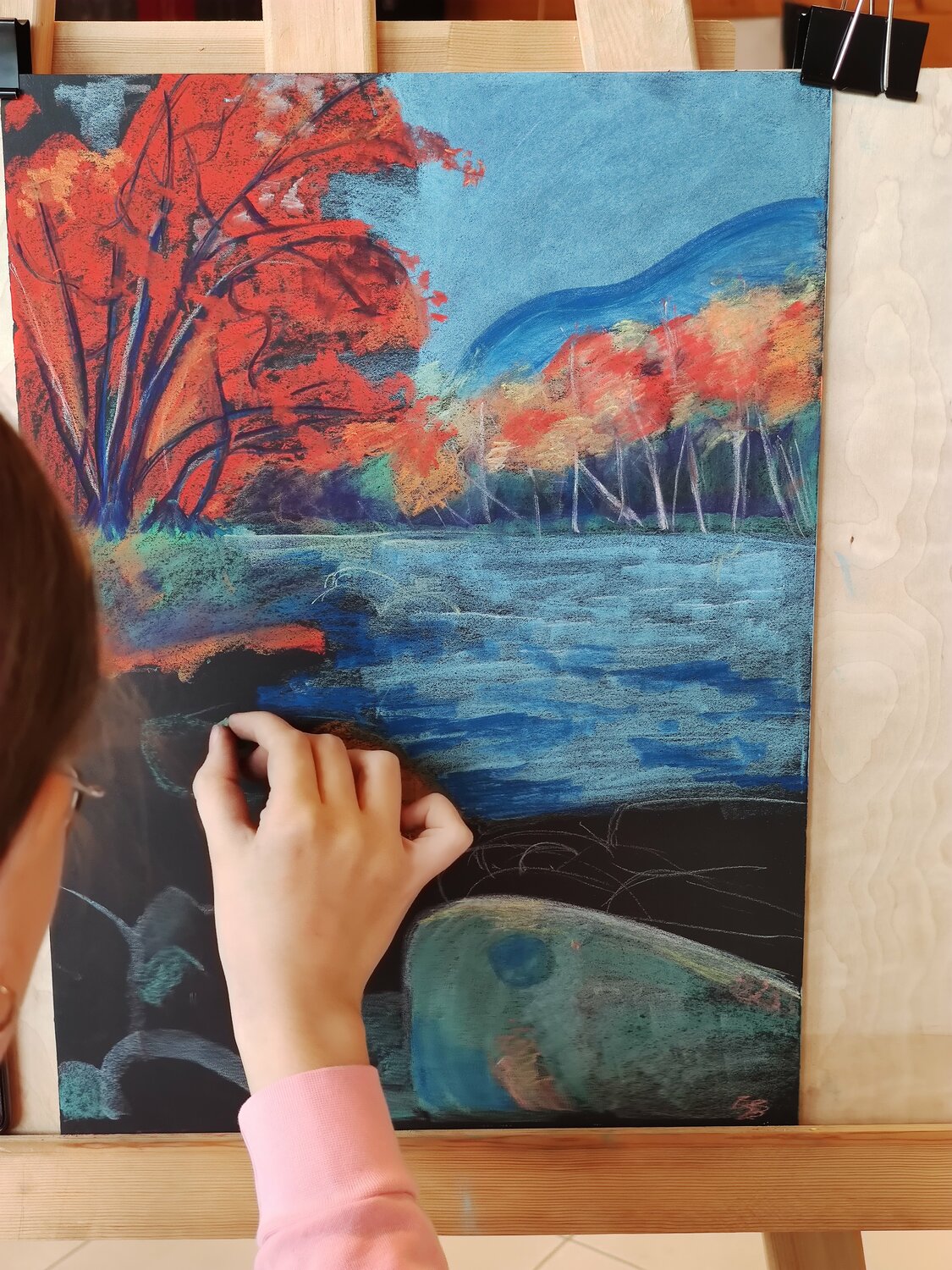 картина, масляная живопись, море маслом на холсте для начинающих, живопись пастелью, пейзаж