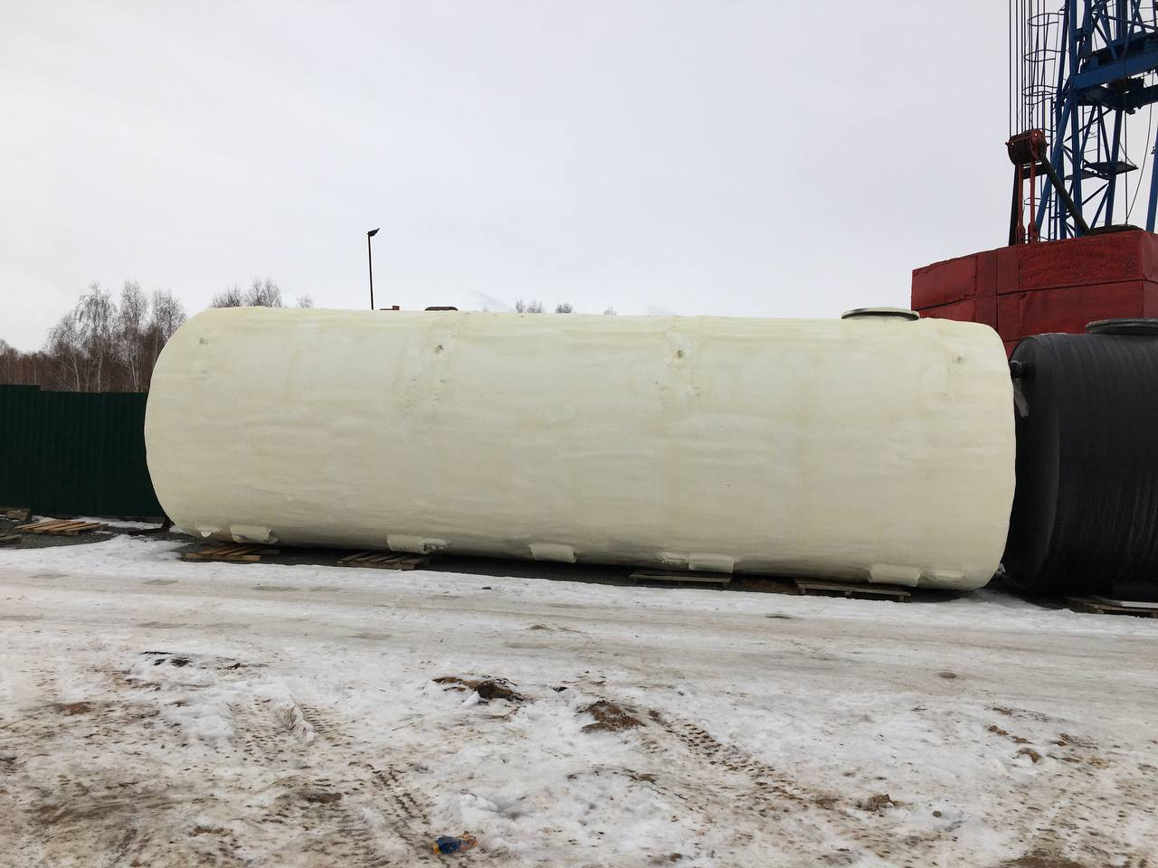 резервуар ргсн-40 м3, резервуар, резервуар горизонтальный стальной, горизонтальный криогенный резервуар спг 200 м3, горизонтальный резервуар