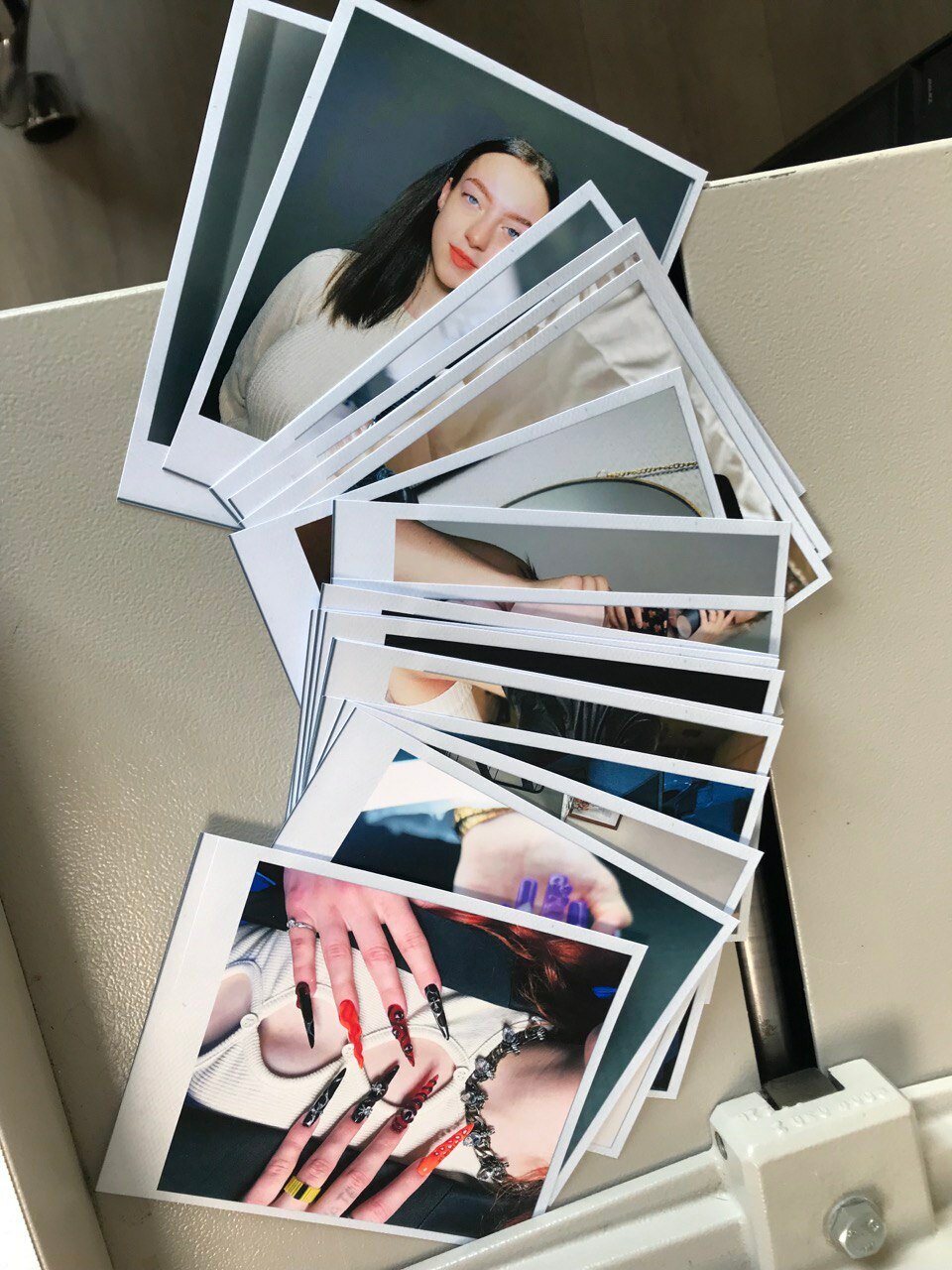 коллаж полароид, идеи для фотокниги, тетрадь, печать фотографий, фотокниги
