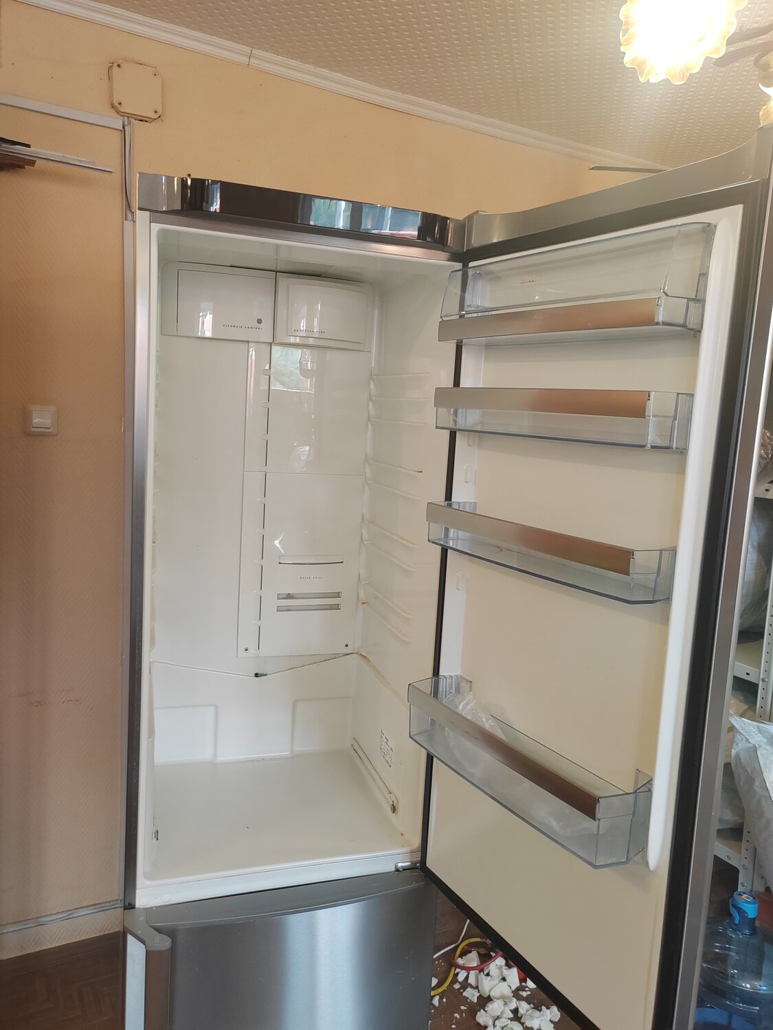 встраиваемый холодильник, встраиваемый холодильник side by side, встроенный холодильник либхер, встроенные холодильники, встраиваемый холодильник smeg