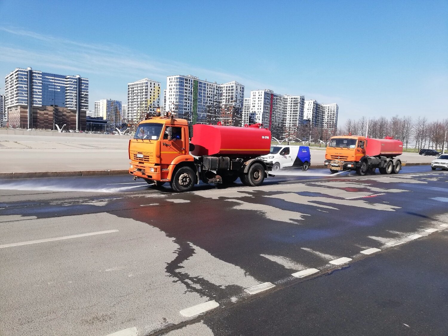 ко-829д водовоз, камаз ко-829а1, камаз 53605-62, камаз, техника