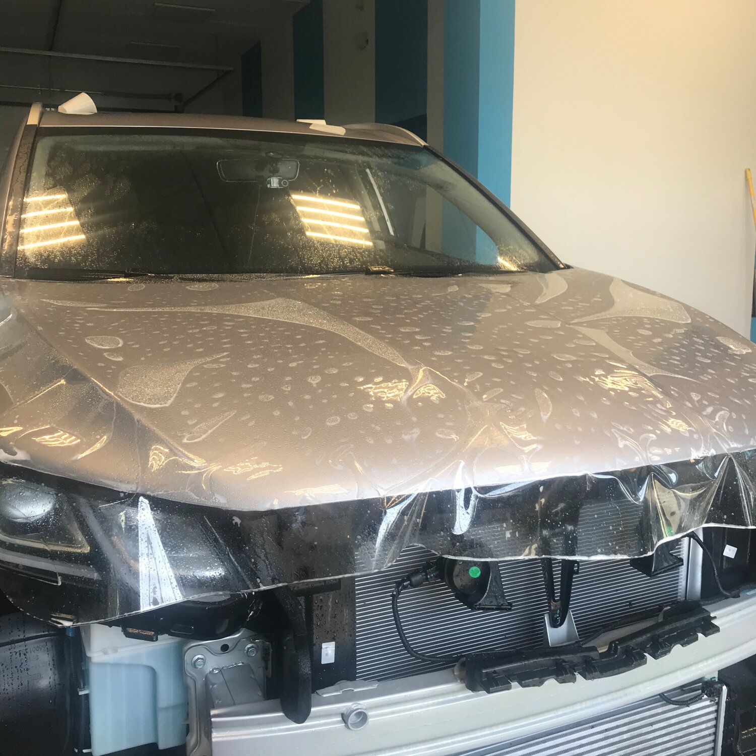 автомобиль, авто, антигравийная пленка митсубиси лансер 10, 3d антигравийная пленка, антигравийная полиуретановая пленка stek