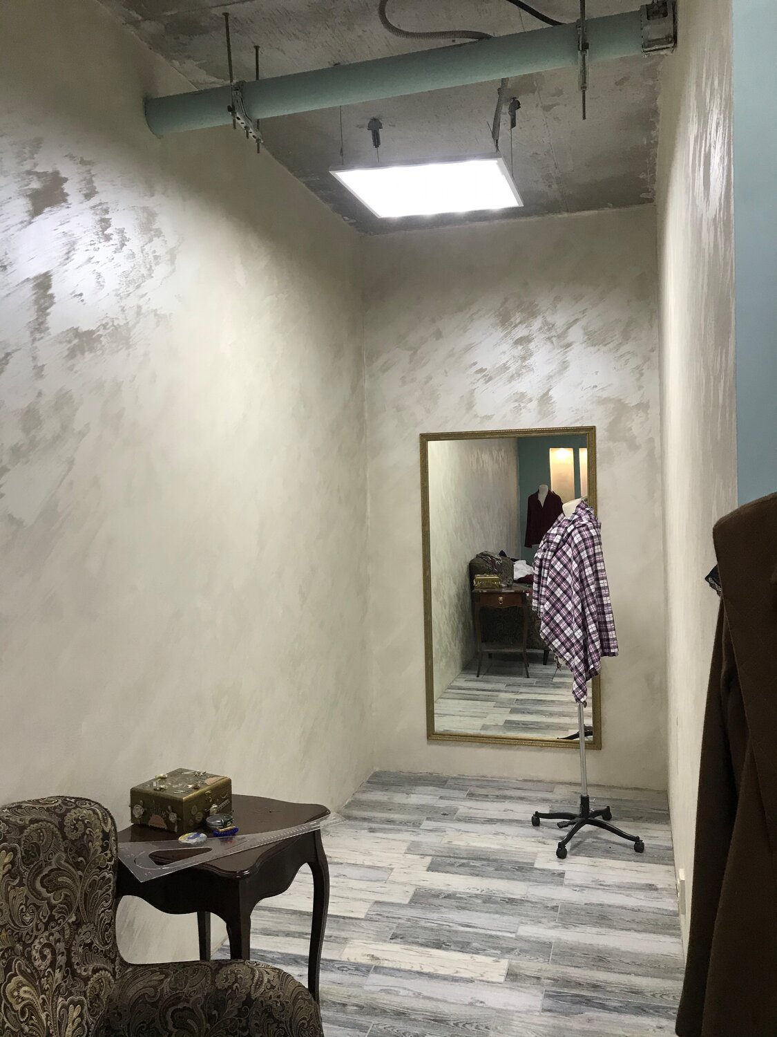 дизайн интерьера, интерьер, штукатурка в стиле лофт, квартира, лофт