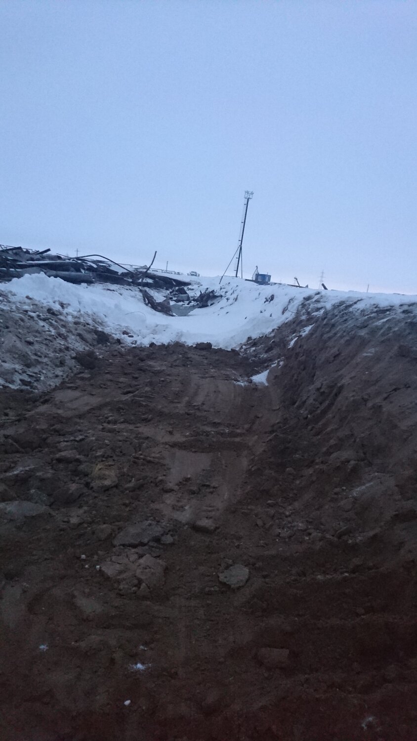 шагающий экскаватор эш 10/70, гора хербис, гора, экскаватор эш 10 70, грязный снег