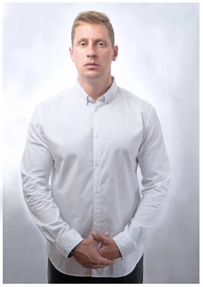 мужская белая рубашка, луковников василий александрович, белая рубашка, рубашка с длинным рукавом мужская, рубашка мужская