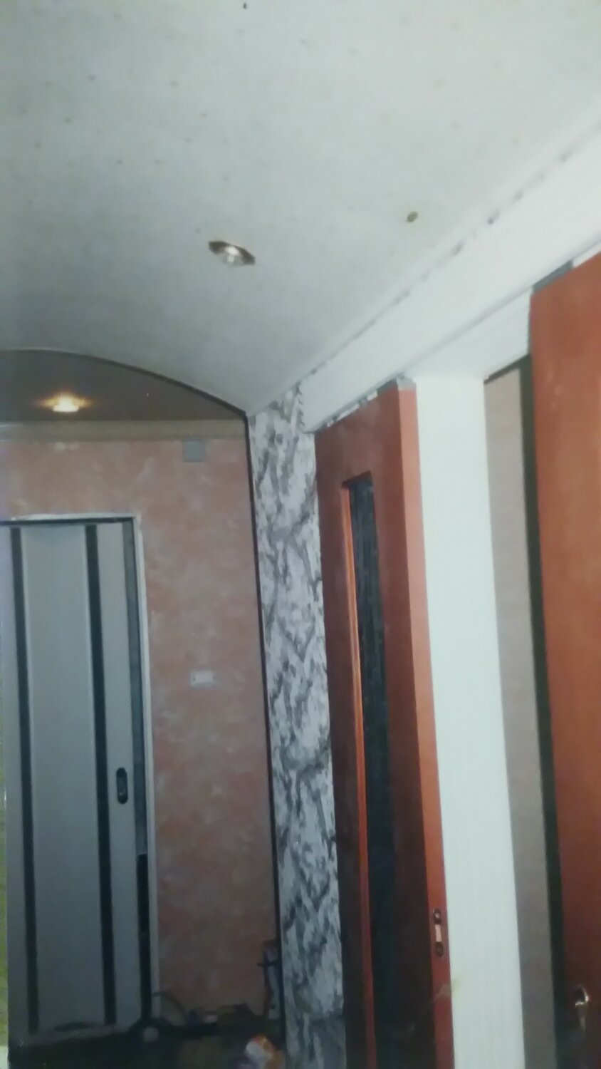 квартиры на юности 30, квартира, отделка проема, отделочные работы в павловском посаде, снести сьнку в коридоре