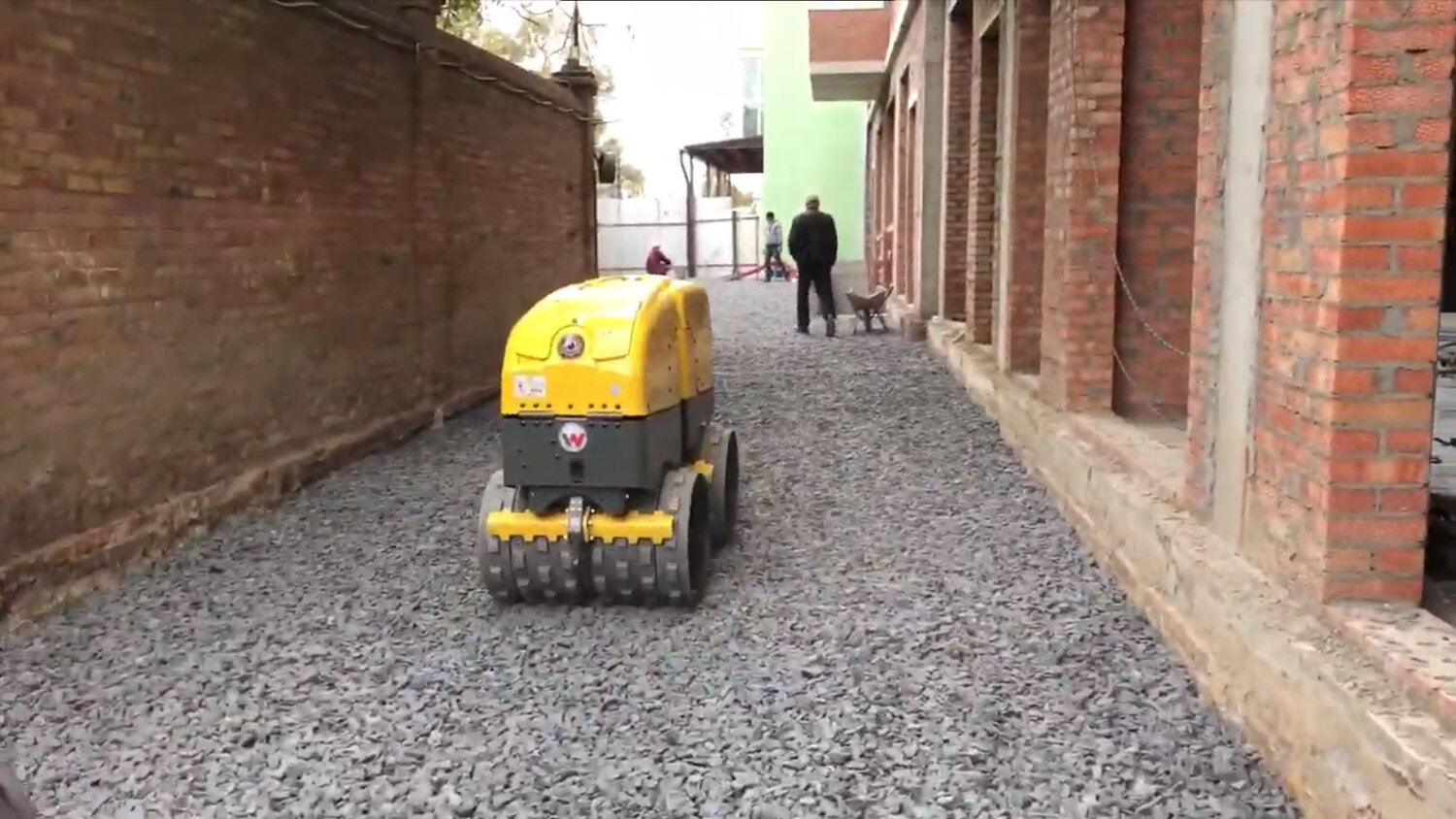 виброкаток траншейный wacker, виброкаток траншейный wacker neuson rtkx-sc3, траншейный каток wacker neuson, техника, виброкаток траншейный bomag