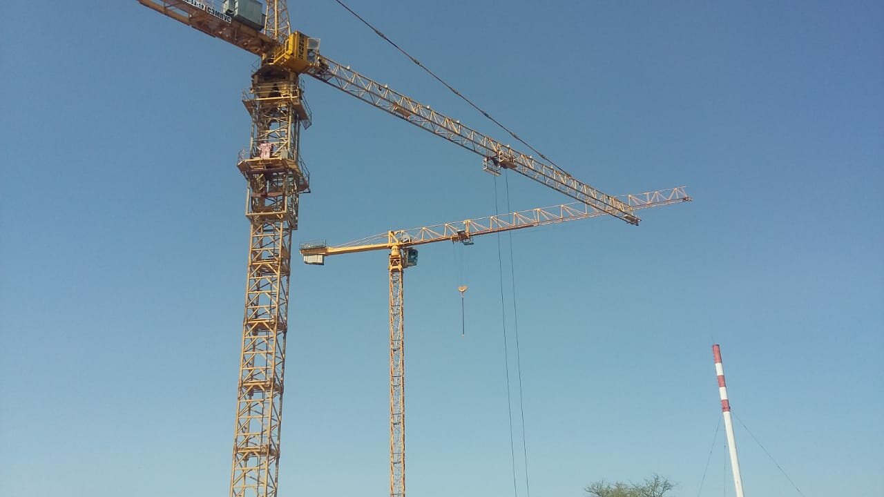 башенный кран, башенный кран liebherr 245 ec-h, башенный кран marrs m2480d, башенный кран potain fo/23b, башенный кран 605