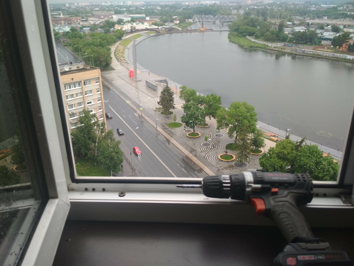 вид из окна, из окна, окна, окно с видом на питер, балкон с видом на неву
