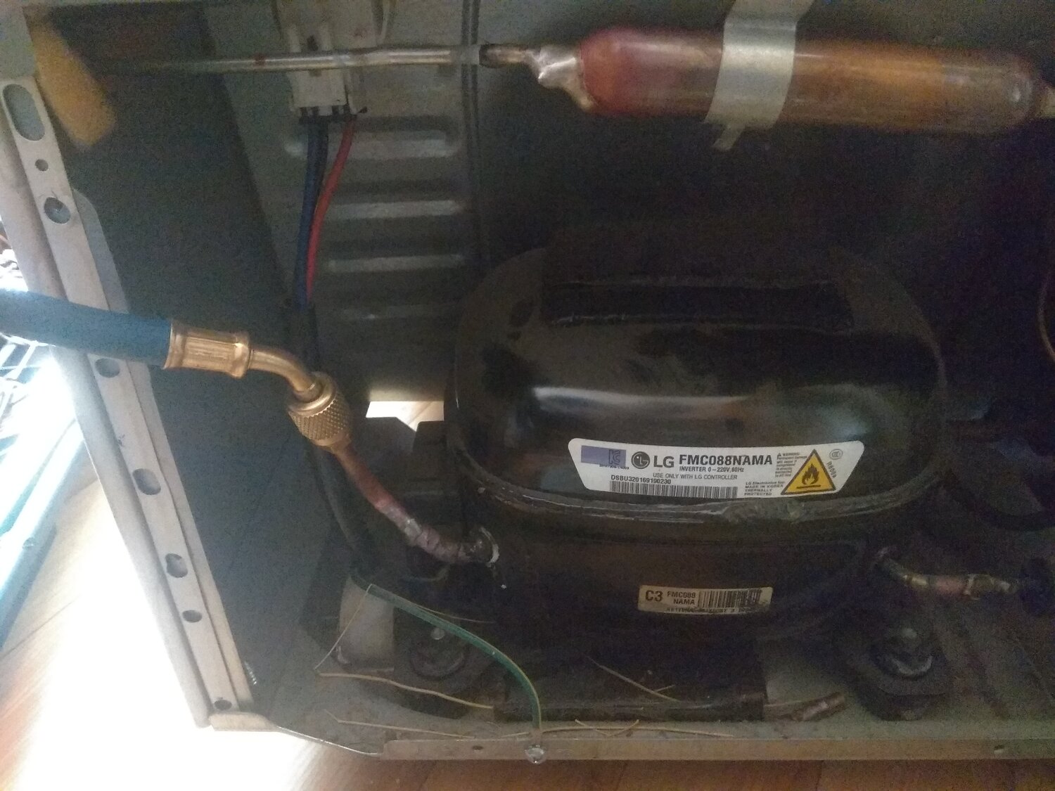 компрессор холодильника lg inverter, компрессор холодильника lg b499, компрессор холодильника lg fma 102 nama, модель компрессора на холодильнике lg 409 sn 2015 года, компрессор холодильника горячий