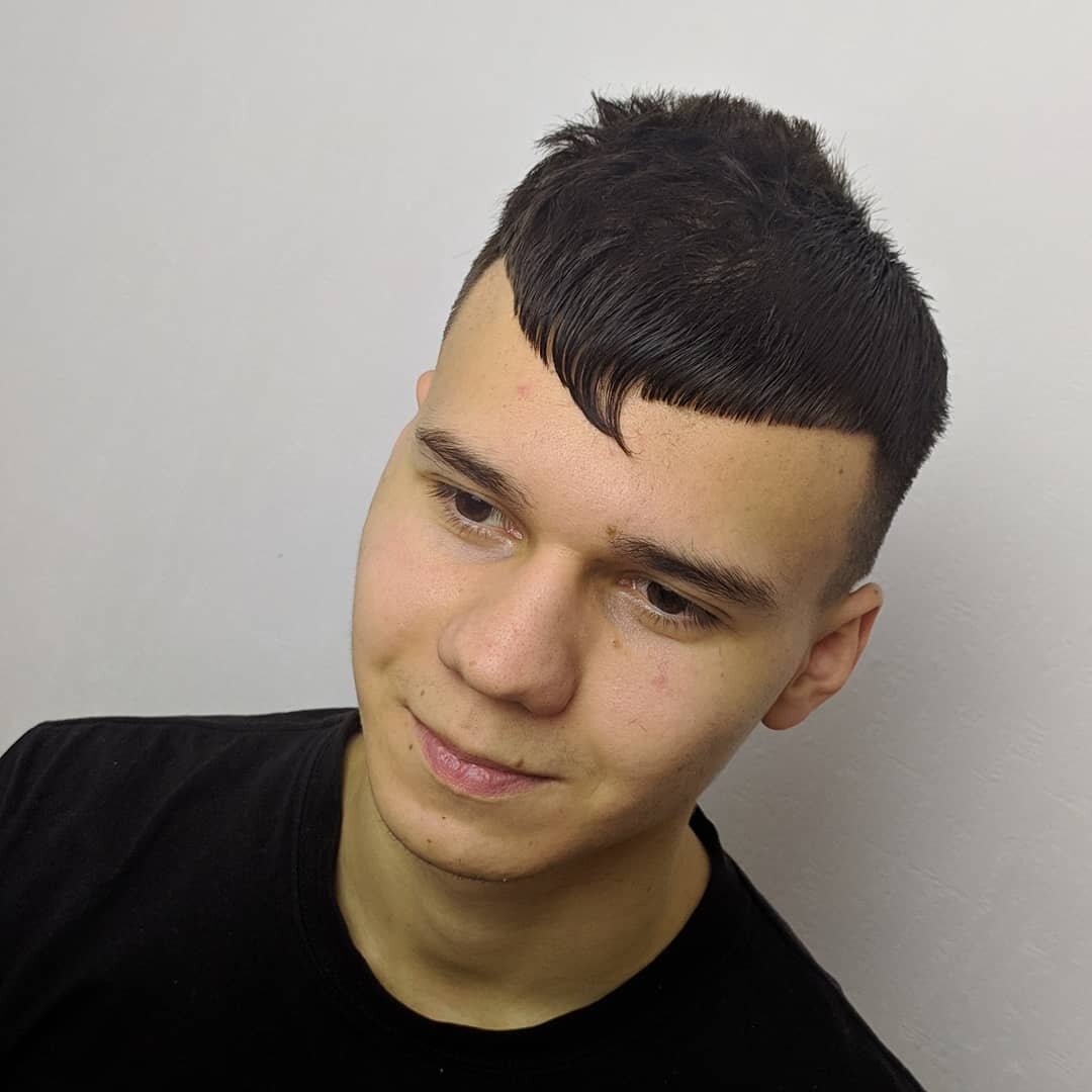 стрижка, мужчина, fade haircut, причёска, фейд полубокс