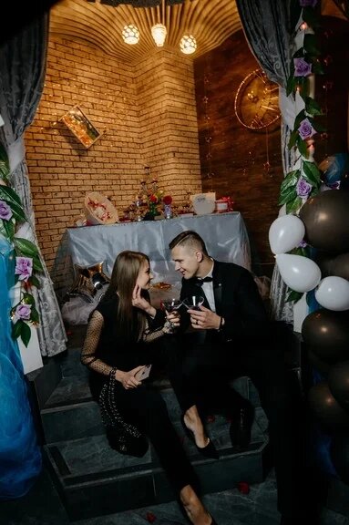 человек, свадьба, свадебный, торжество, фотозона с бокалом