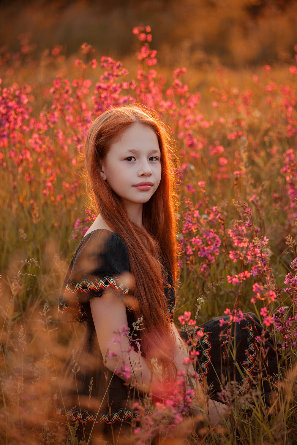 девушка, женщина, ольга францева фотограф, девушка в поле, красота