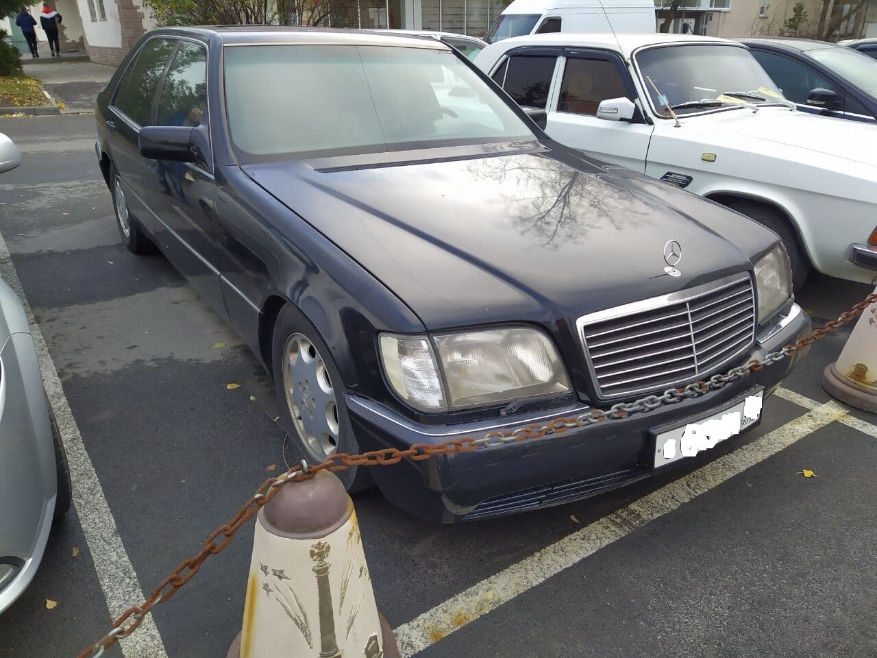 mercedes-benz s-класс, mercedes-benz, mercedes s class 1993 черный, mercedes-benz w124, Mercedes-Benz S-klasse IV (W220) Рестайлинг