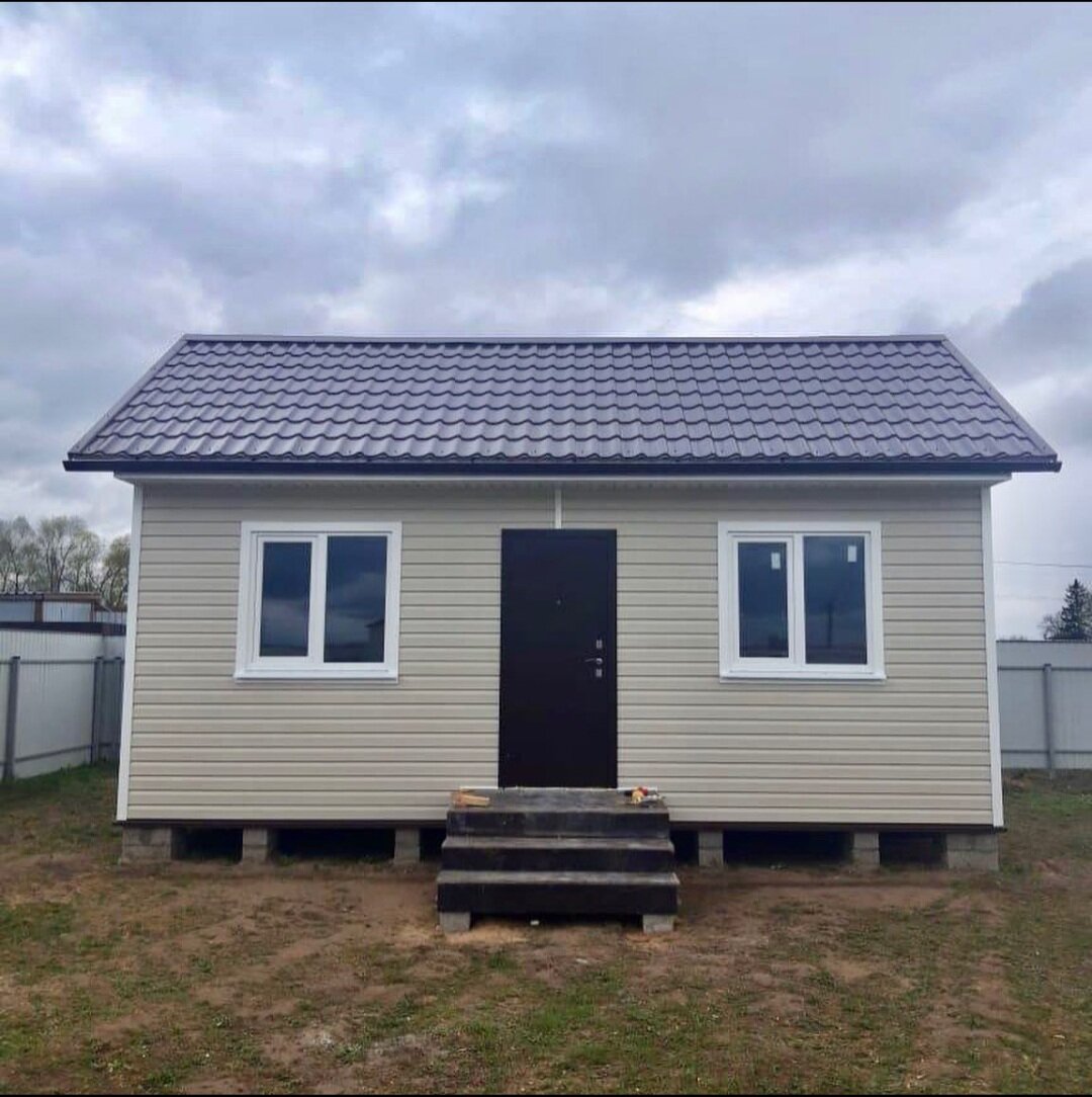 дачный домик 6х3 каркасный, дом, цна-1 строительная компания дачные домики, садовый домик, каркасный дом