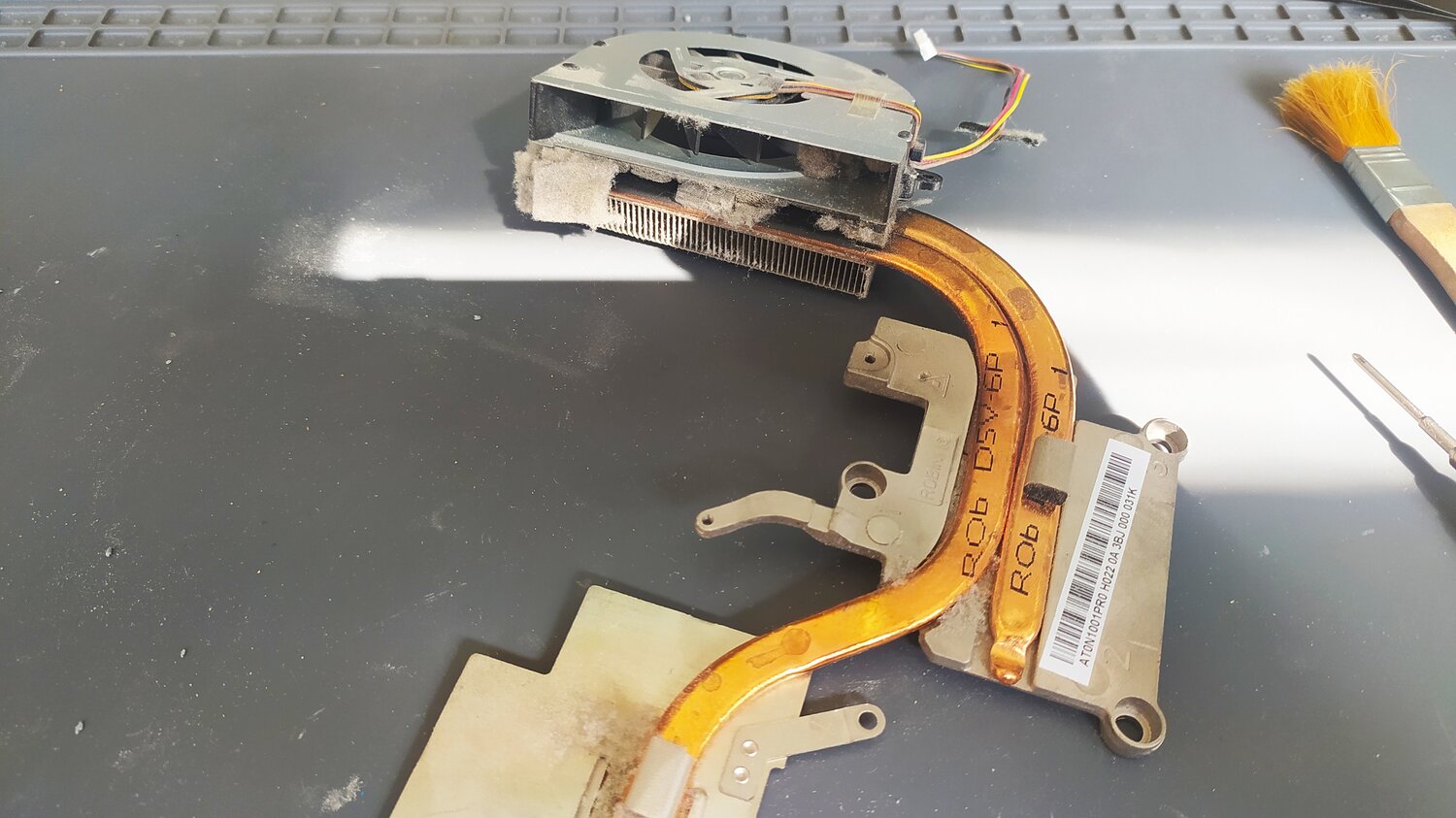 система охлаждения для ноутбука emachines d732zg, запчасти для ноутбуков, деталь, охлаждение ноутбука, система охлаждения для ноутбука sony vaio pcg 71211v