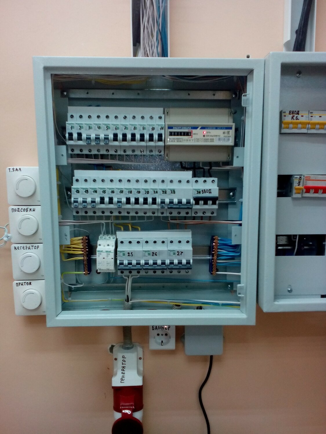 сборка электрощита, электрощит для частного дома, монтаж электрощита, проектирование электрощитов, распределительный щит