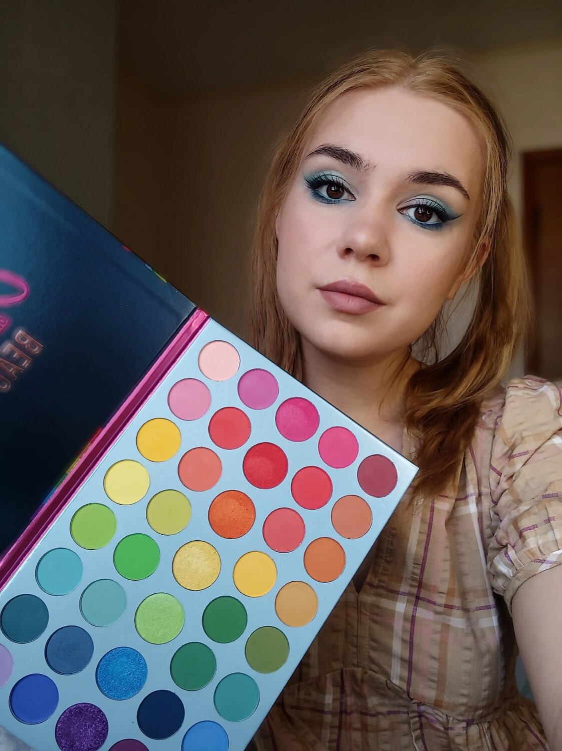 палетка теней, палетка бьюти глазед, палетка теней morphe - 24a - artist pass artistry palette, макияж, макияж яркий
